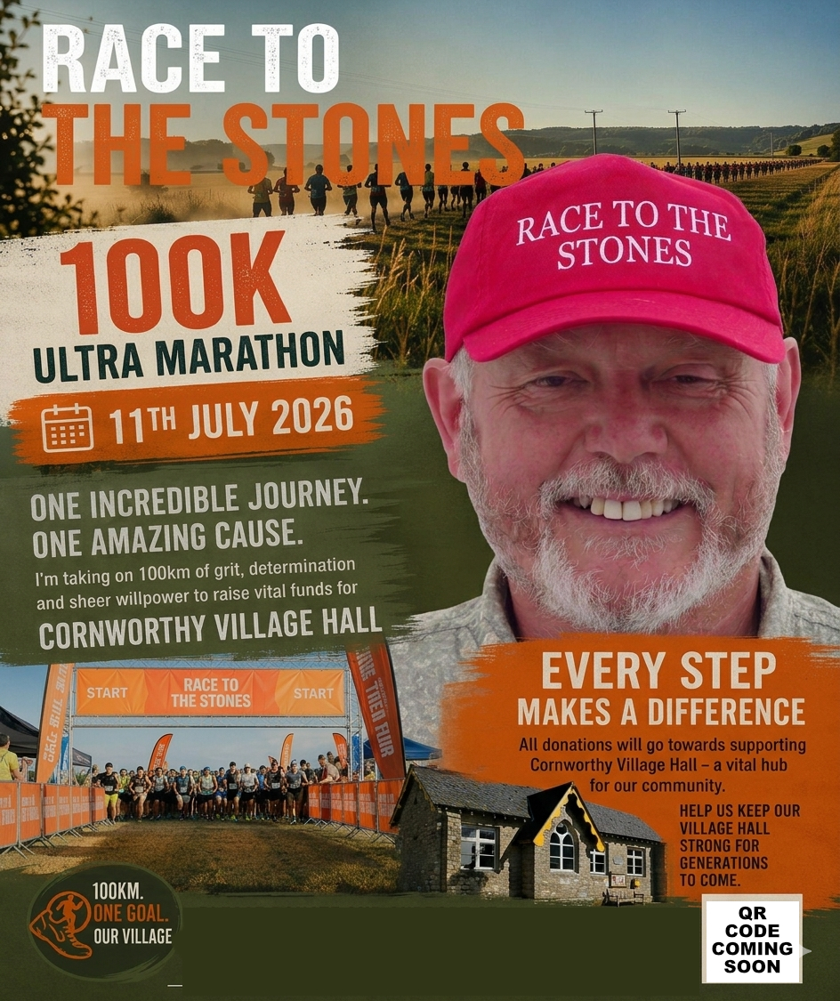 RACE TO THE STONES – 100K FUND RAISER